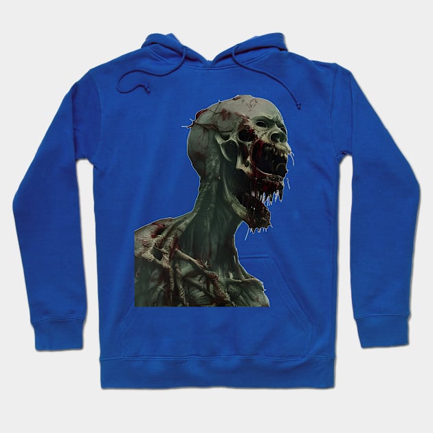 scary zombie Hoodie by mdr design